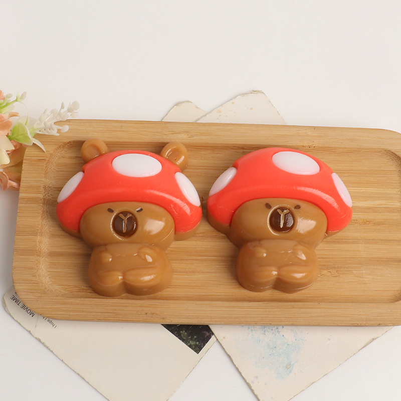 Cute Piggy Mushroom Squishy